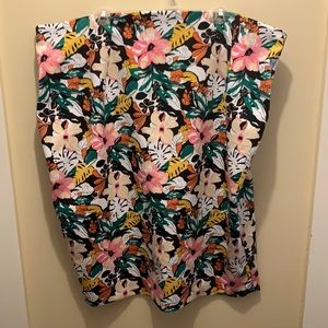 Lane Bryant floral skirt